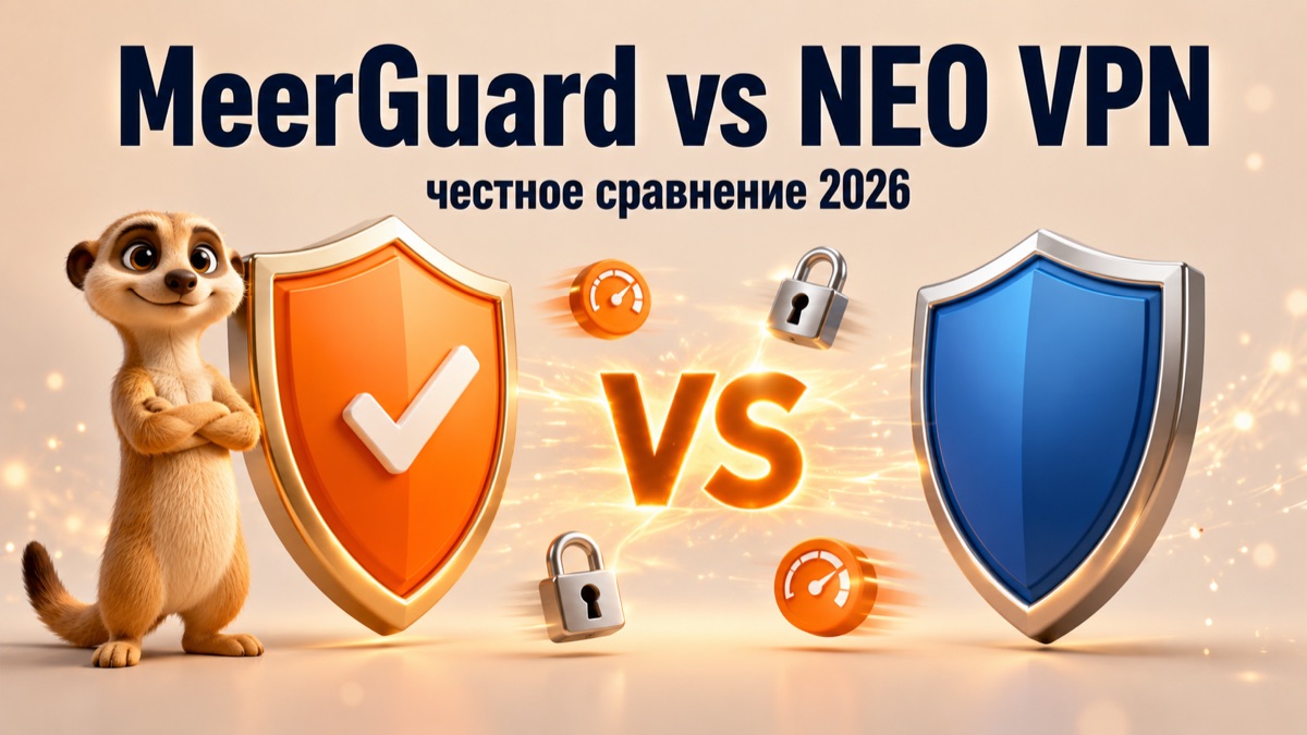 MeerGuard VPN или NEO VPN: честное сравнение в 2026