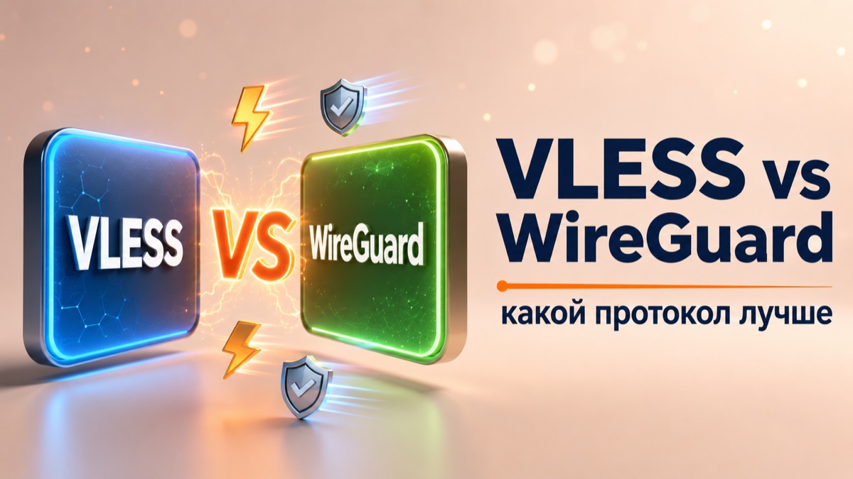 VLESS vs WireGuard: какой VPN-протокол лучше в 2026 году