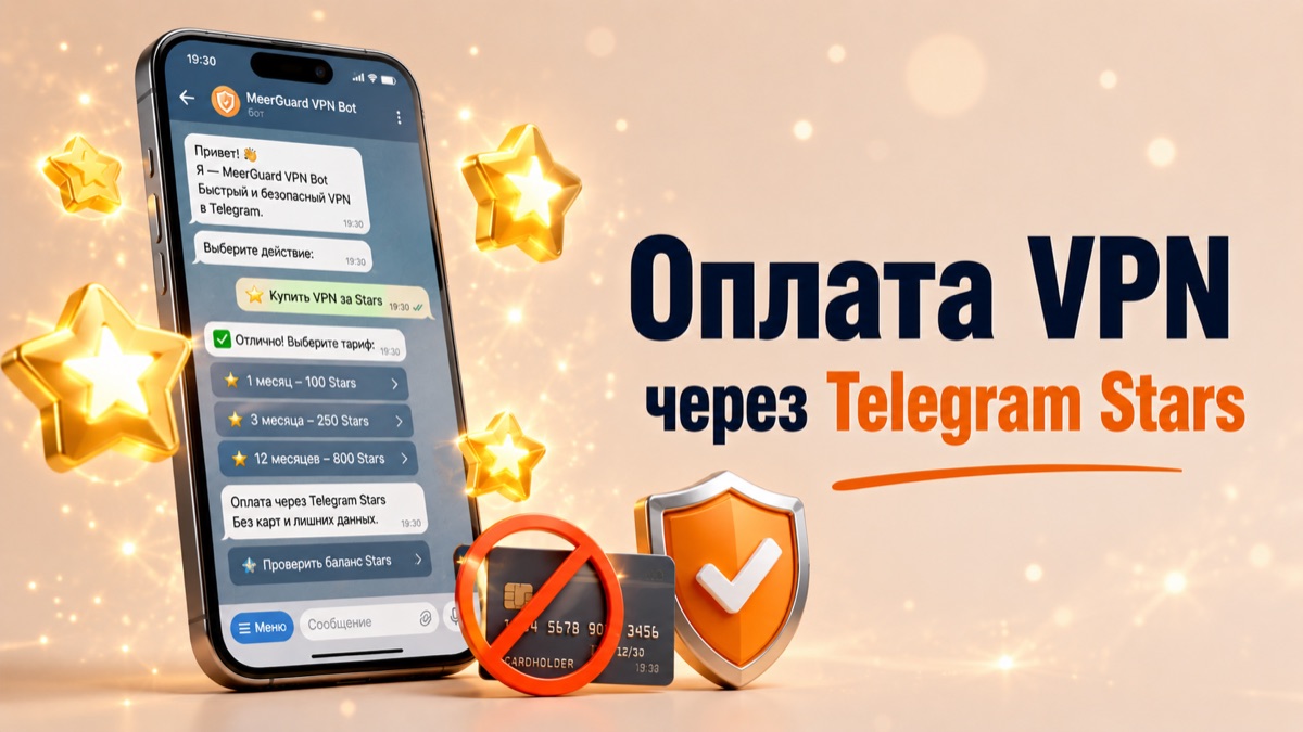 VPN с оплатой через Telegram Stars: как это работает в 2026